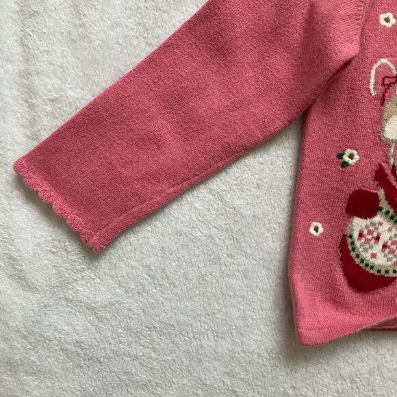 Mayoral Toddler Baby Sweater Set 12M | Pink GUC + Bonus Navy (Flawed) - Picture 5 of 16